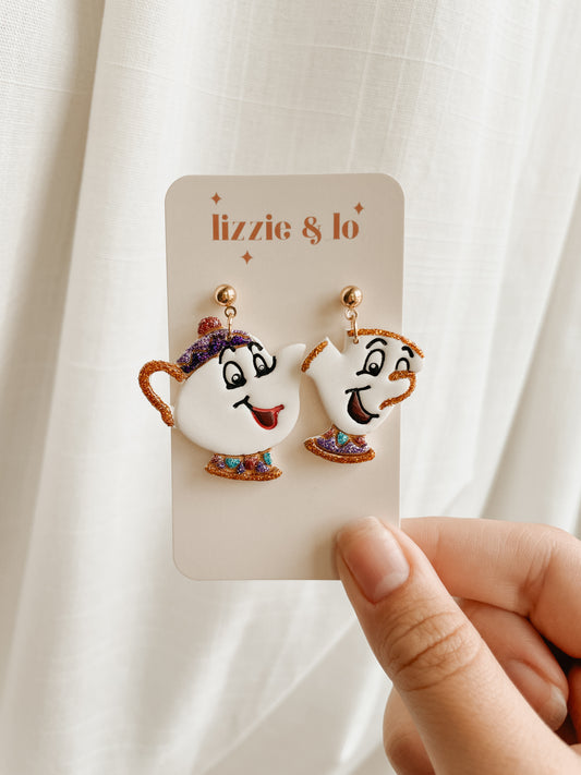 Enhanted Tea Set Dangles