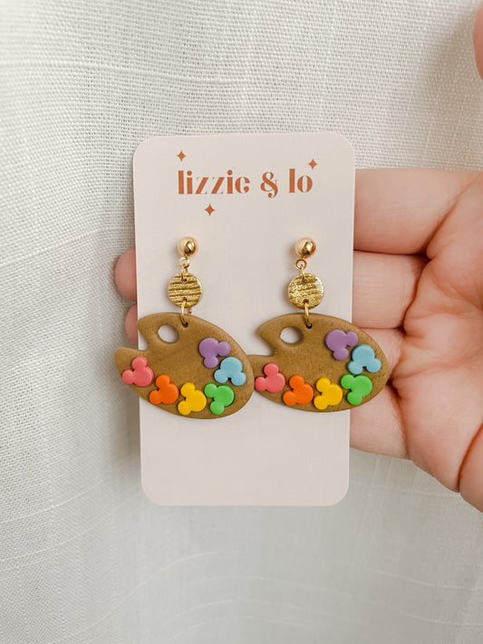 Mouse Paint Pallet Dangles
