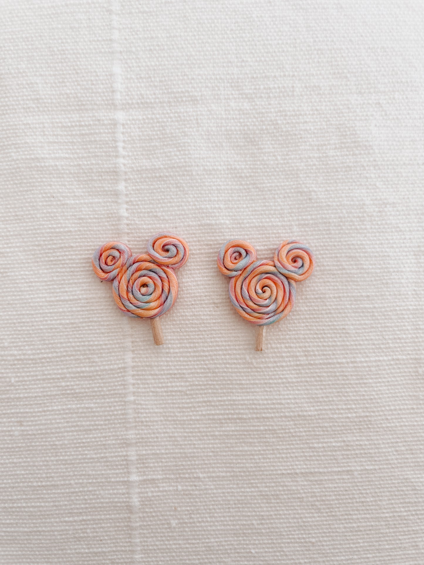 Mouse Lollipop Studs