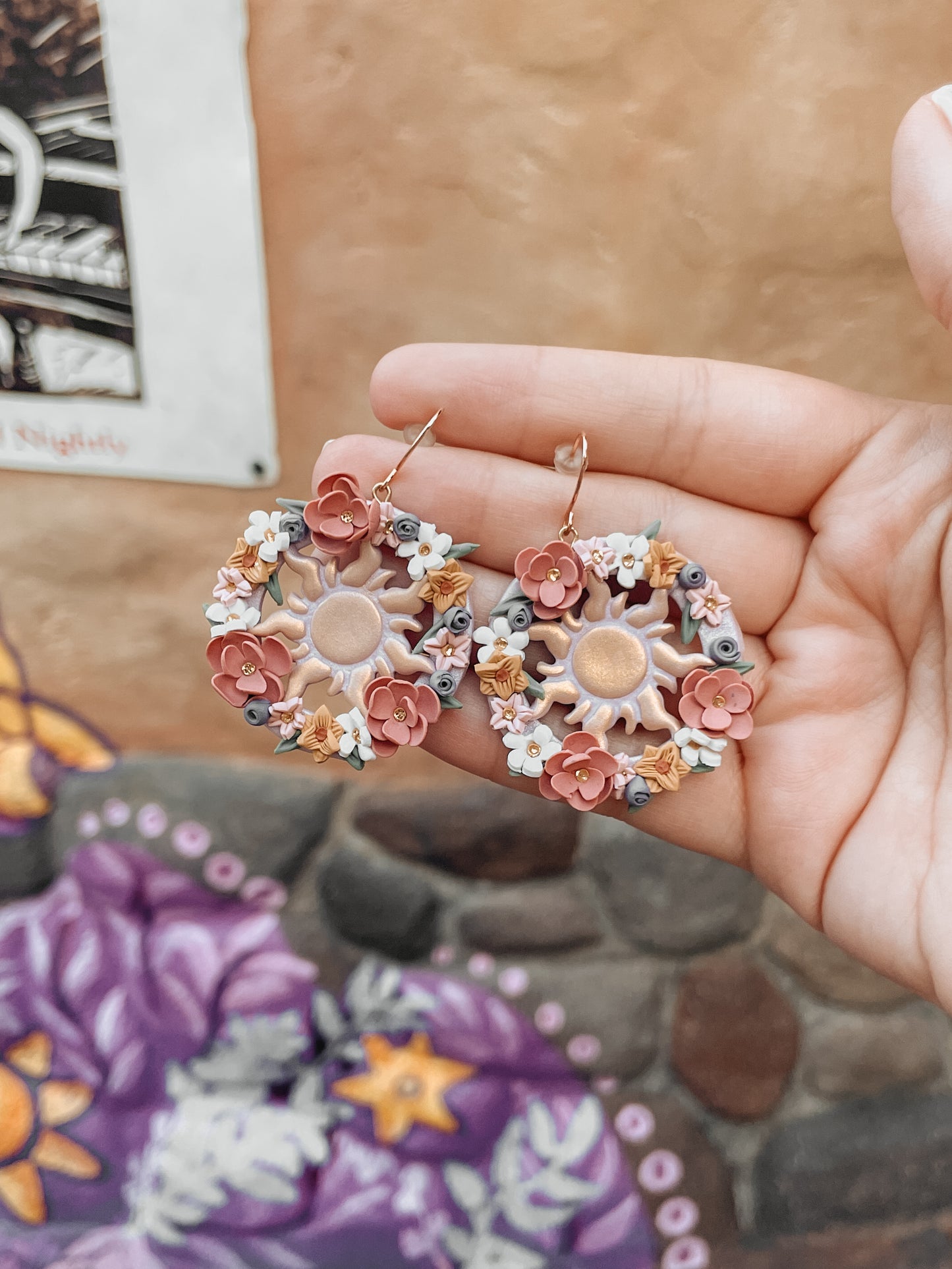 Lost Princess Floral Dangles