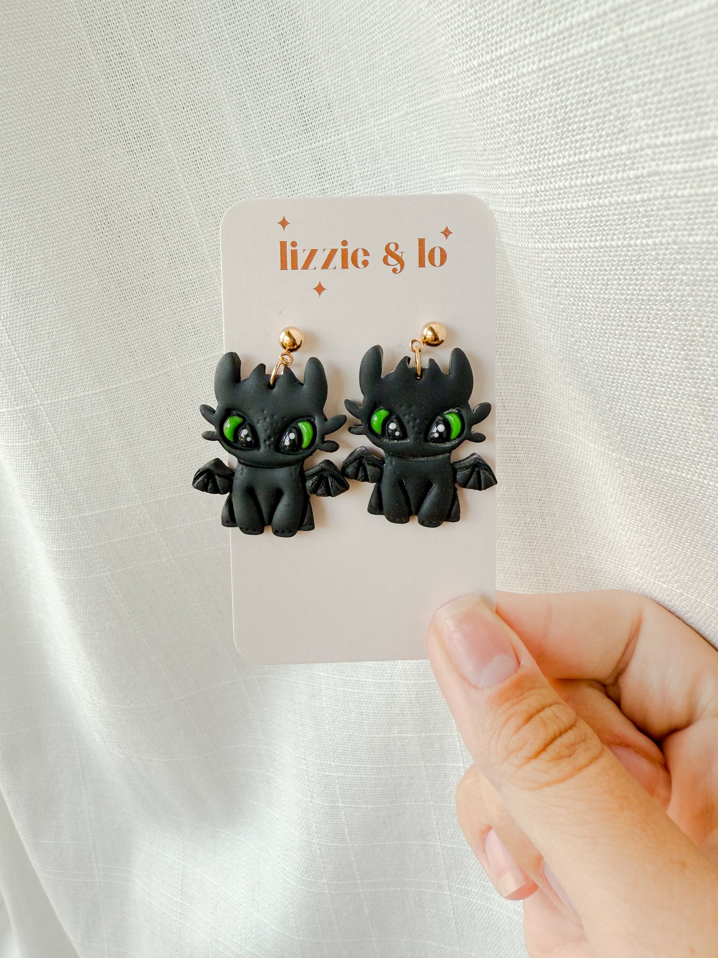 Black Dragon Dangles