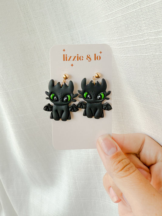 Black Dragon Dangles