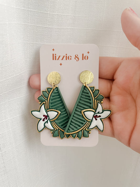 Lotus Comb Dangles